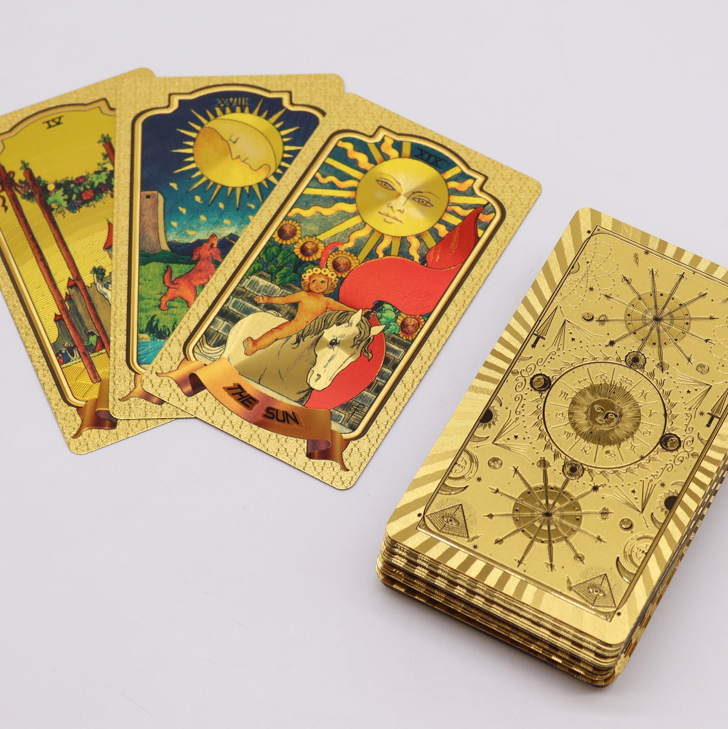 Tarot Cards - Golden